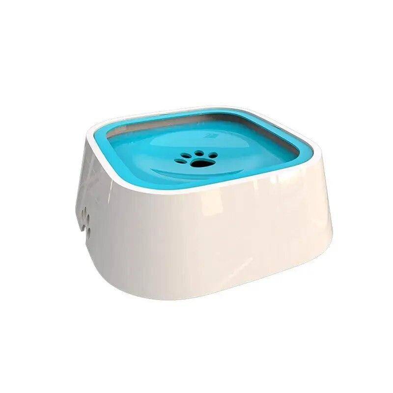 1.5L Floating Dog & Cat Water Bowl Best Sellers Color: Blue